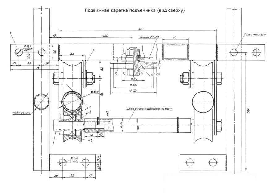 Апилифт для пчеловодов своими руками чертежи размеры