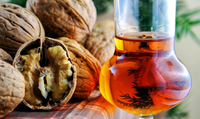 Лечение настойкой грецкого ореха: применение, рецепты