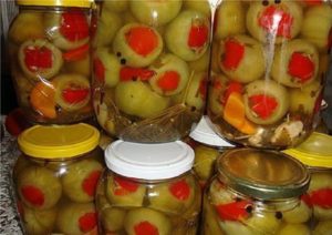 Рецепт армянских зеленых помидоров