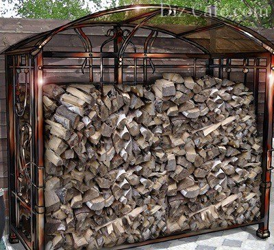 Как строить дрова на даче: строим постройку для хранения дров