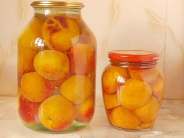 Как приготовить и обвалять персики в собственном соку