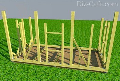 Как самостоятельно сделать хозблок на даче - строим качественную кладовку