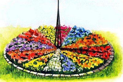 Как сделать «цветочные часы» на своем участке: необычный декор Карла Линнея