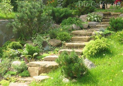 Как сделать ступеньки в саду: оригинальные решения многоуровневых фактур