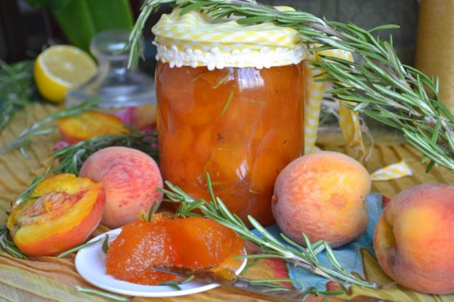 Рецепты приготовления варенья из яблок и персиков на зиму