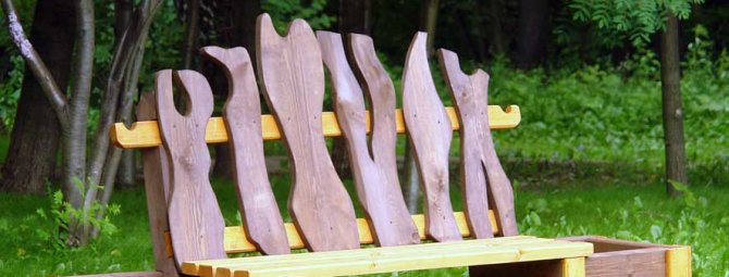 Садовая скамейка для дачи своими руками: шесть проектов на любой вкус
