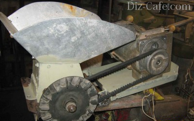 Садовый измельчитель из дисковой пилы - пример сборки агрегата своими руками