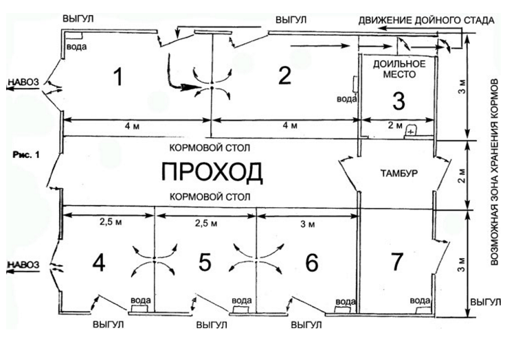 Типовой проект фермы для коз