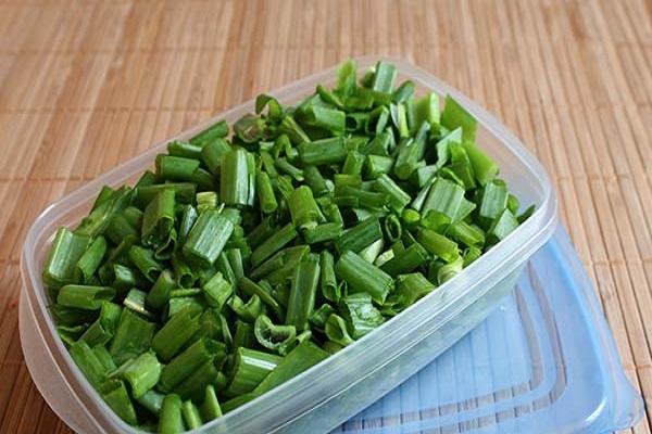 ТОП-13 рецептов заготовки зеленого лука на зиму