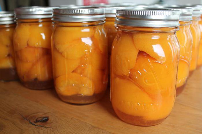 ТОП-4 рецепта заготовки консервированных персиков в сиропе на зиму